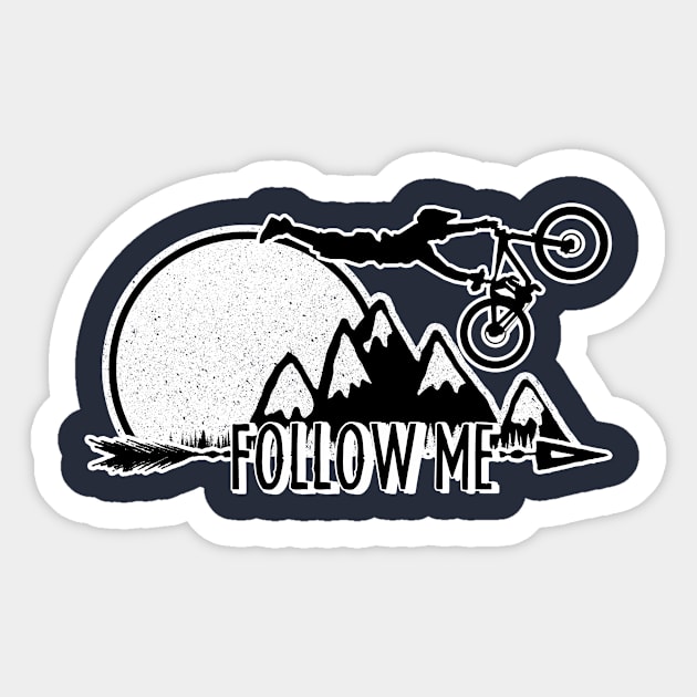 Follow Me Sticker by Bongonation